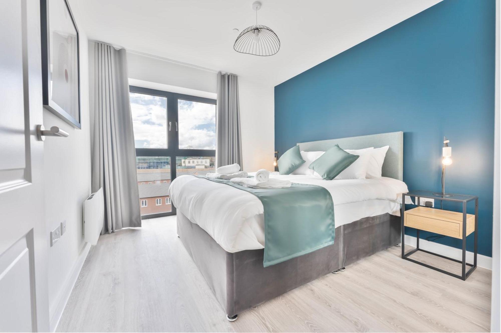 Stayzeni, Hardwick House Derby Bright 1 Bed Flat Dış mekan fotoğraf