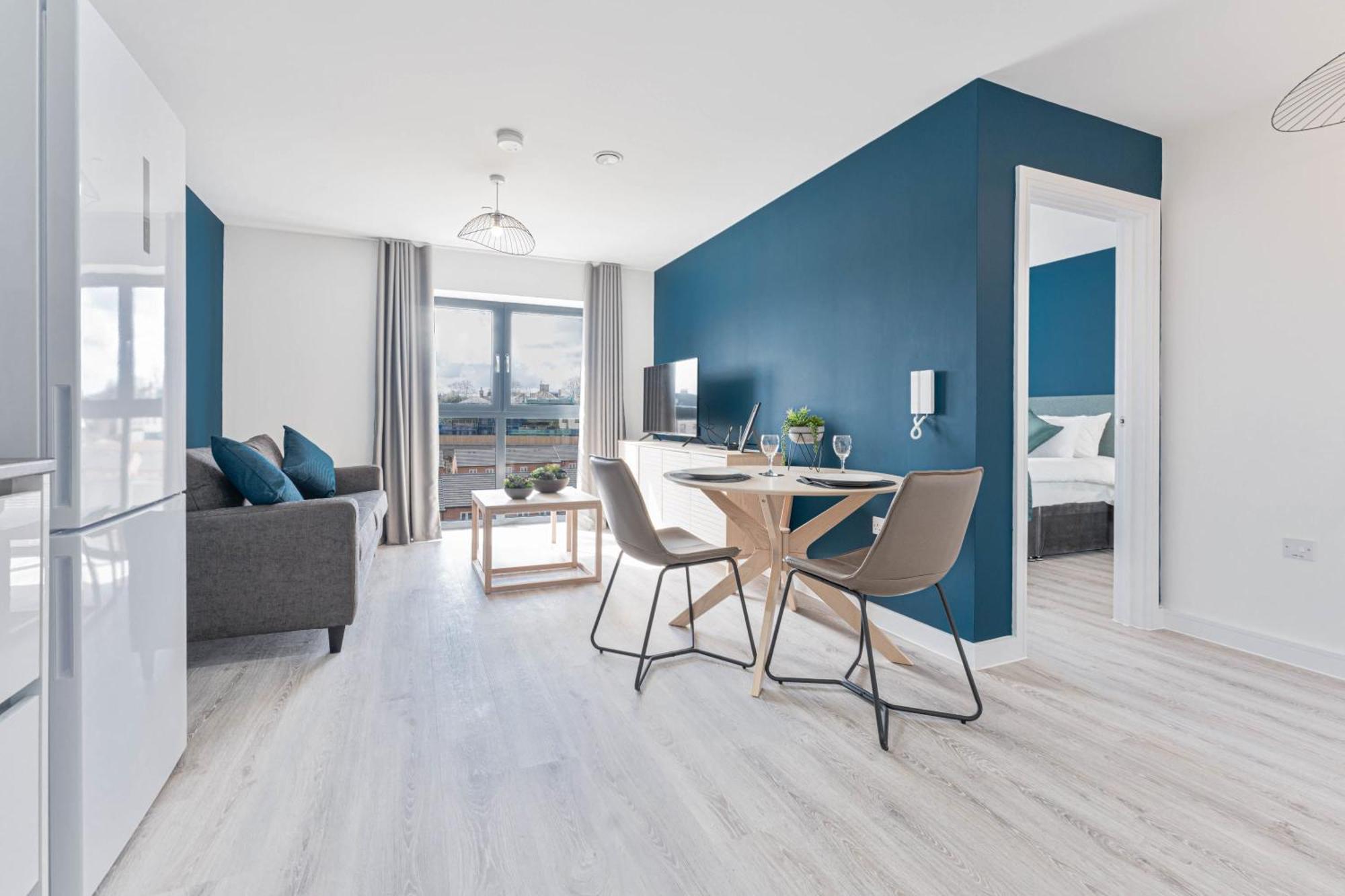 Stayzeni, Hardwick House Derby Bright 1 Bed Flat Dış mekan fotoğraf